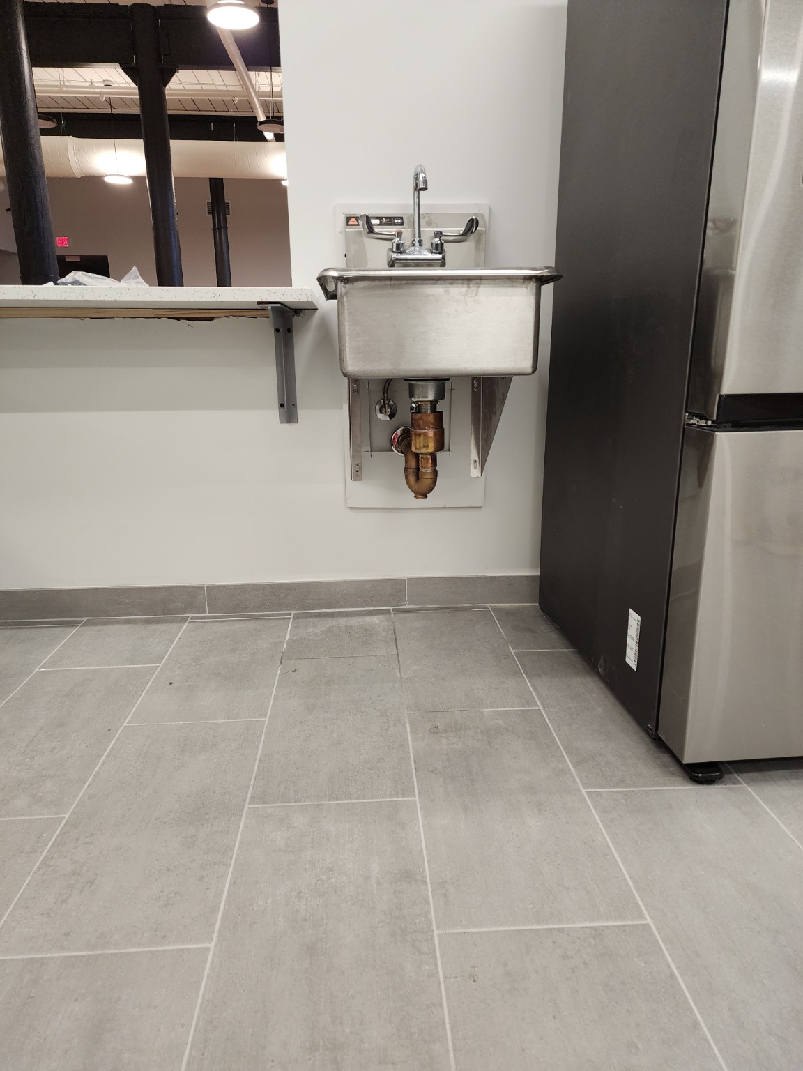 Commercial Handwashing Sink Installation
